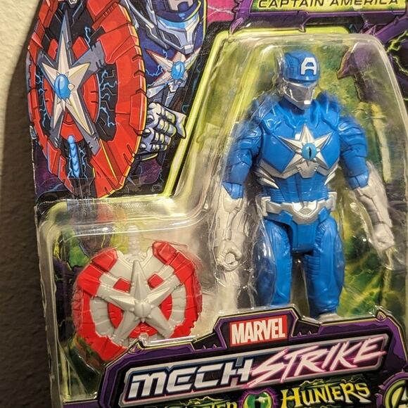 Marvel - Mech Strike Monster Hunters - Captain America - New - Picture 2 of 4
